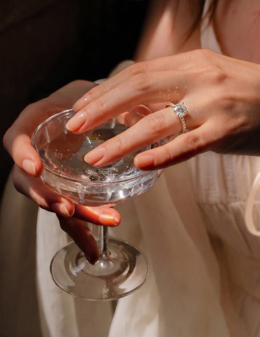 Lumina Pavé Round Ring