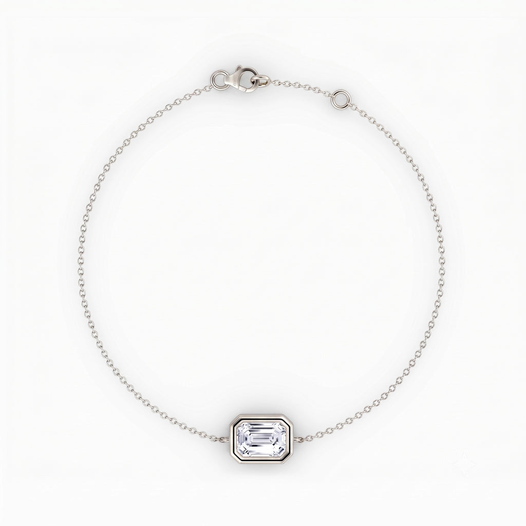 Bezel Solitaire Bracelet