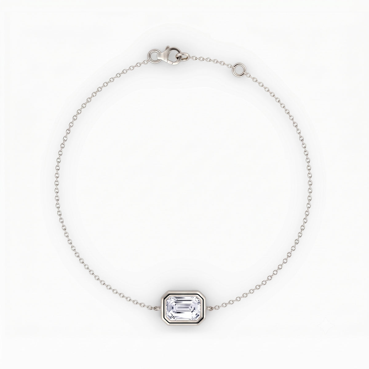 Bezel Solitaire Bracelet