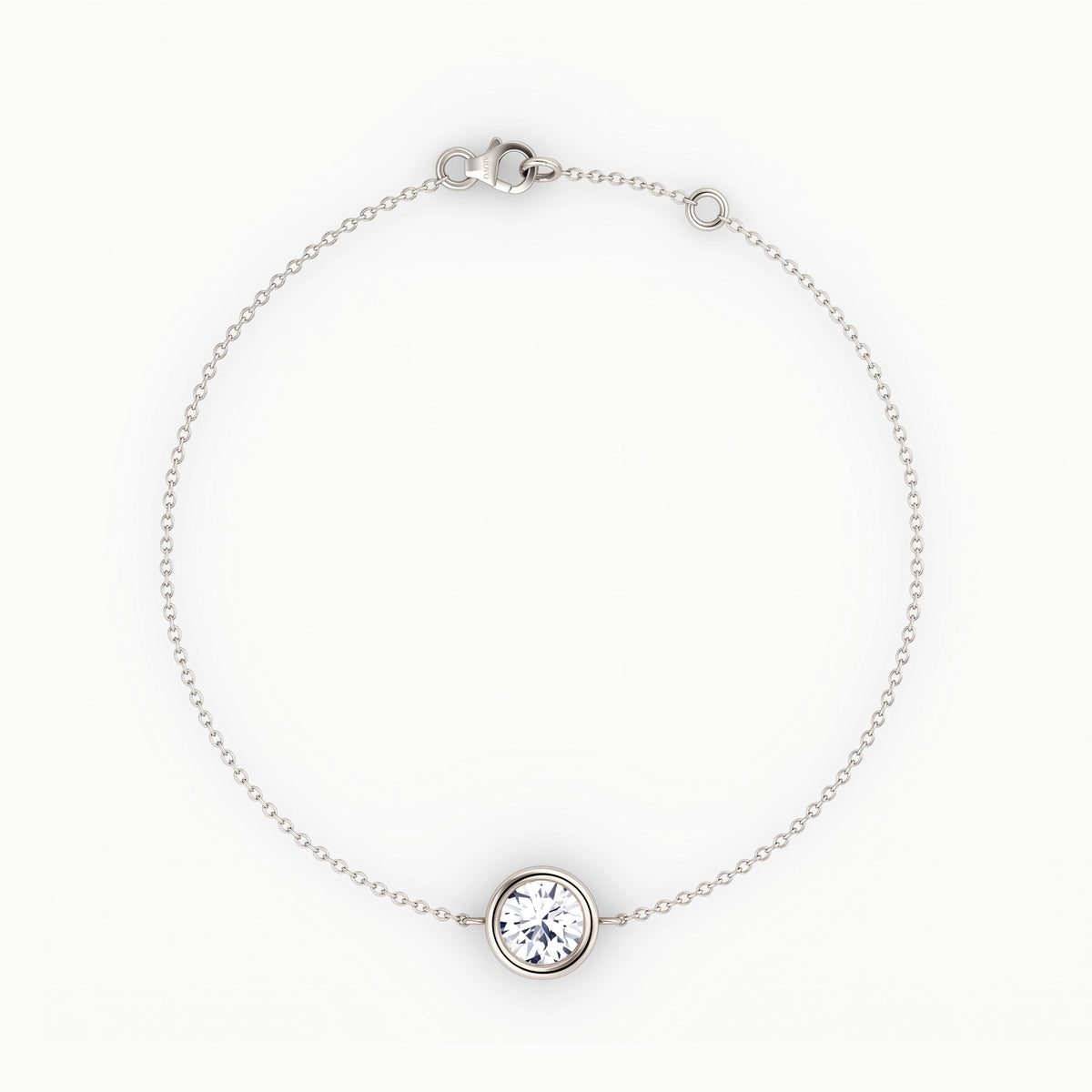 Bezel Solitaire Bracelet