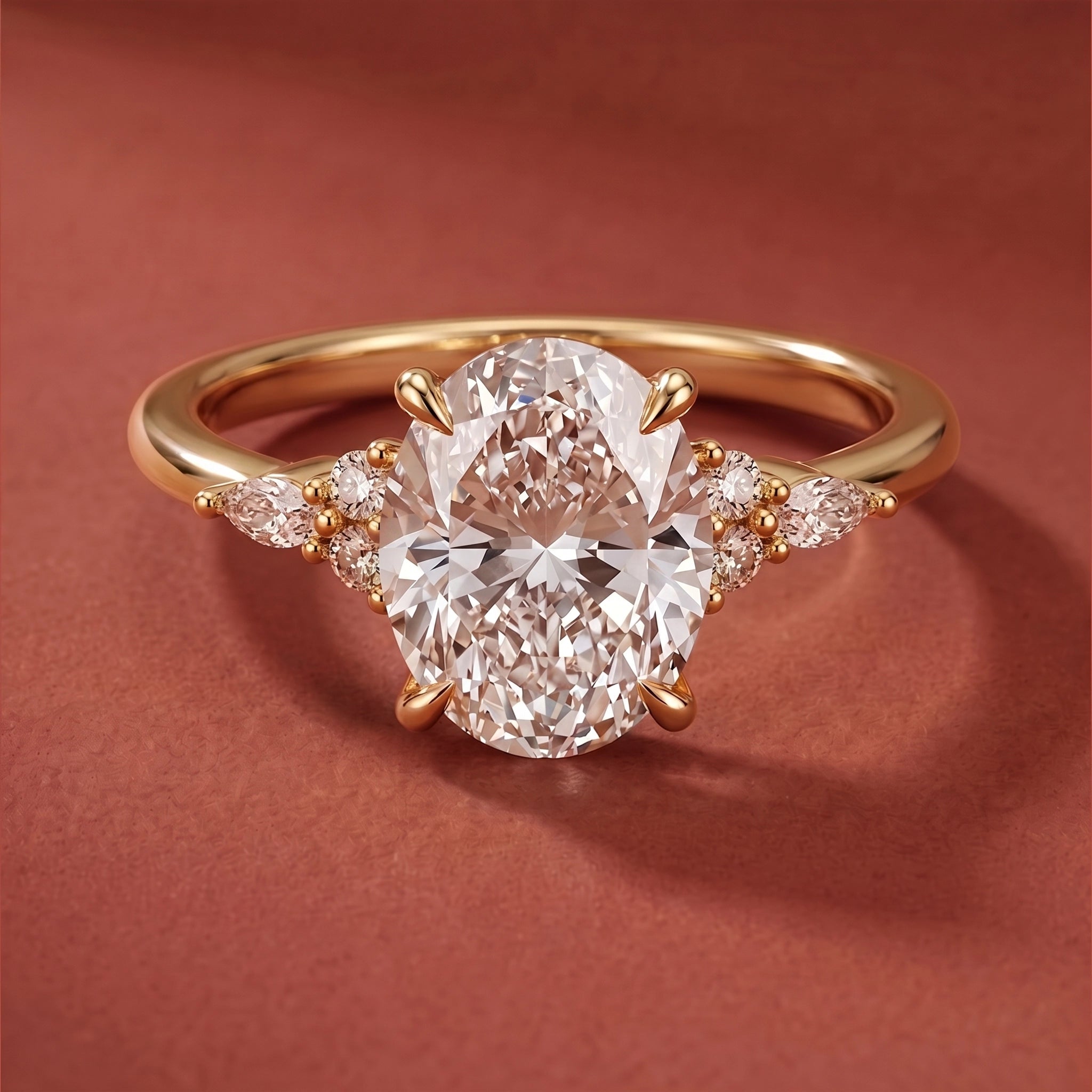 Laurel Oval Ring