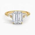 Laurel Emerald Ring