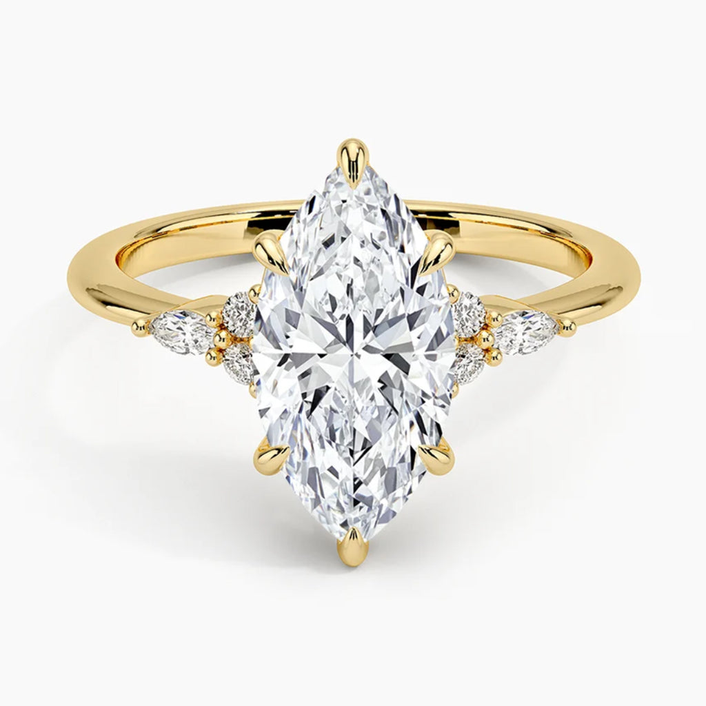Laurel Marquise Ring