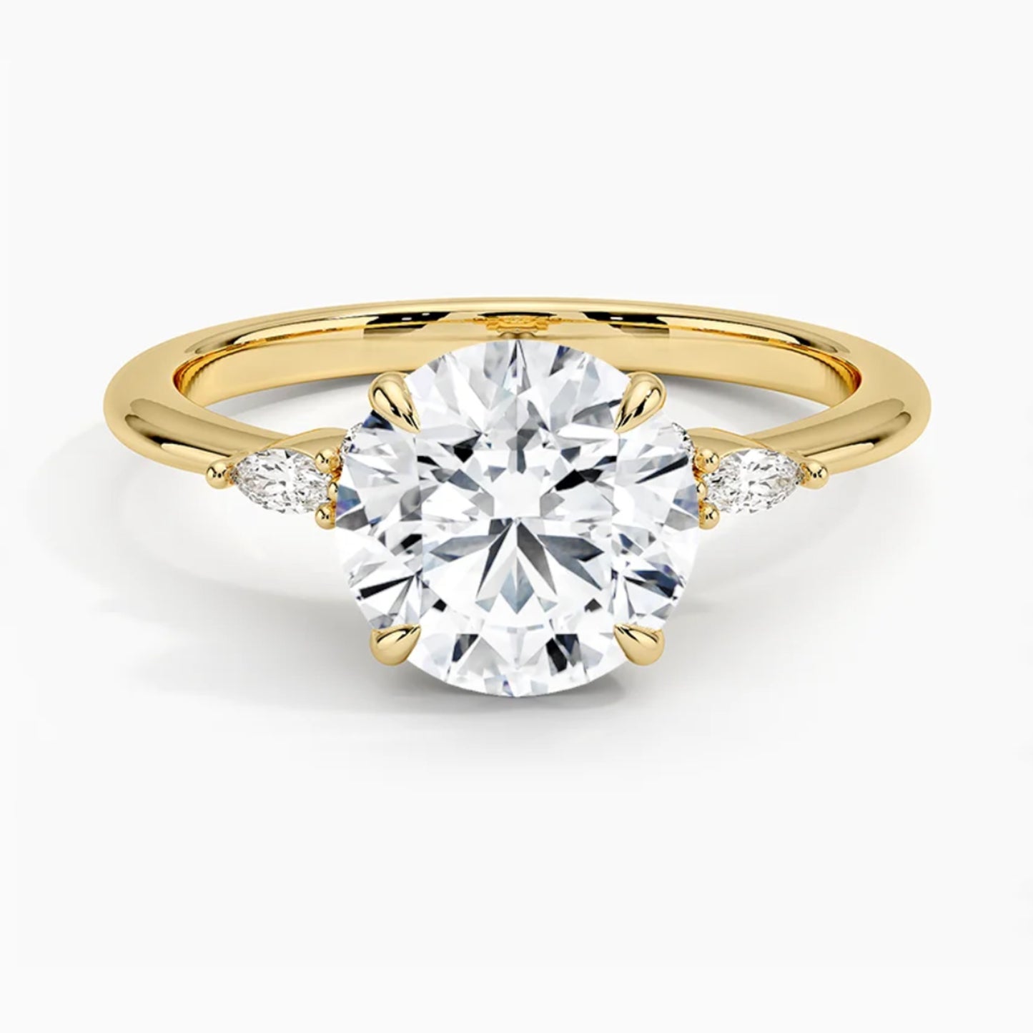 Laurel Round Ring