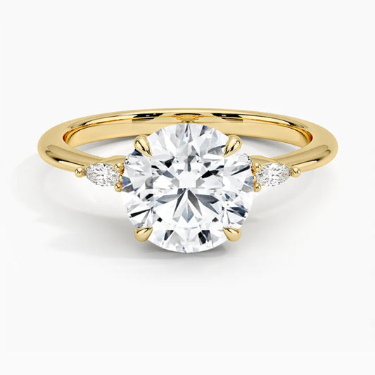 Laurel Round Ring