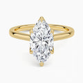 Flora Marquise Solitaire Ring