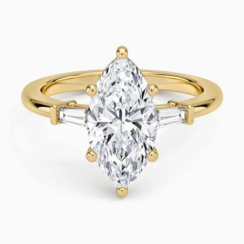 Legacy Marquise Three-Stone Ring