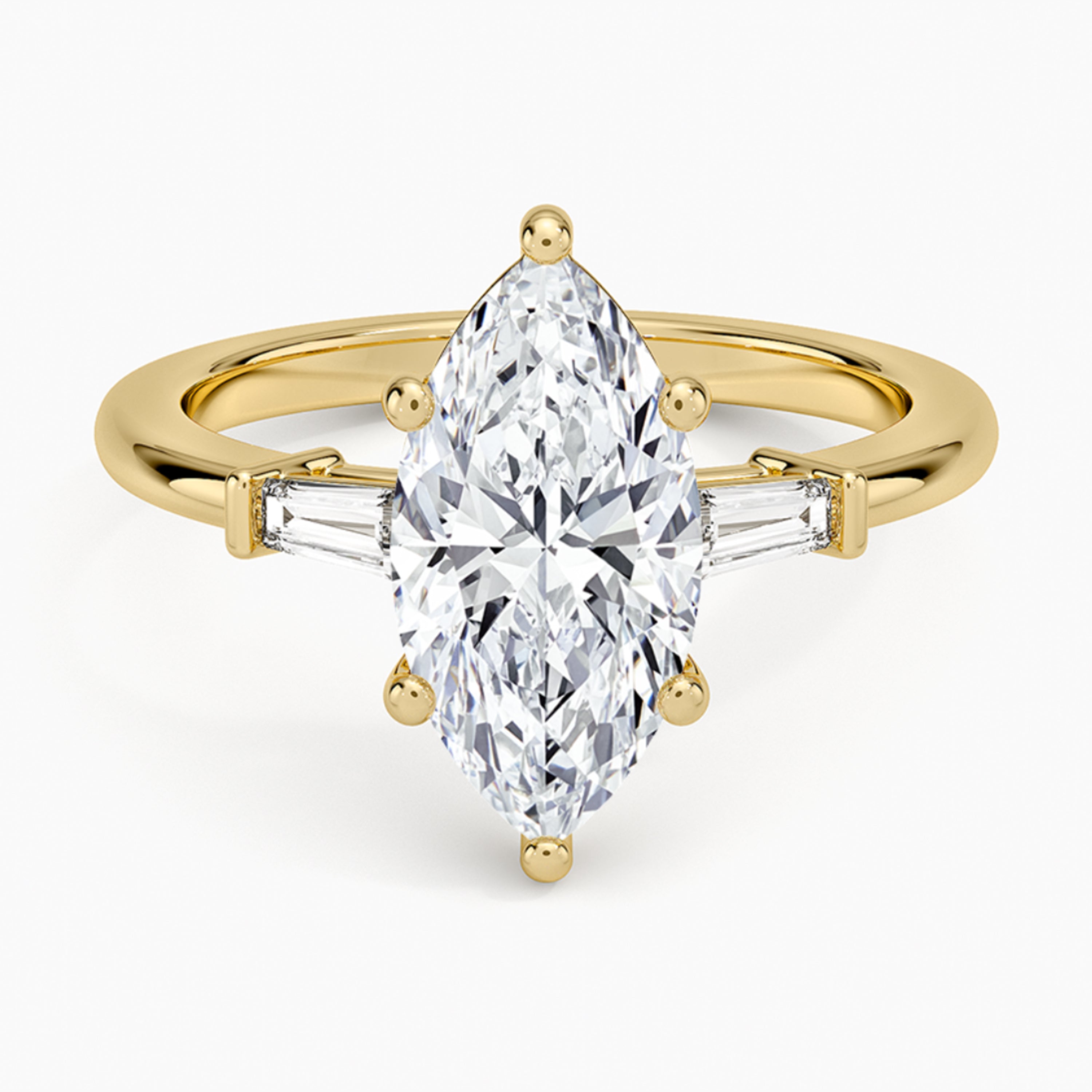 Legacy Marquise Three-Stone Ring