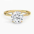 Iris Round Solitaire Ring