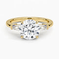 Legacy Round Three-Stone Ring