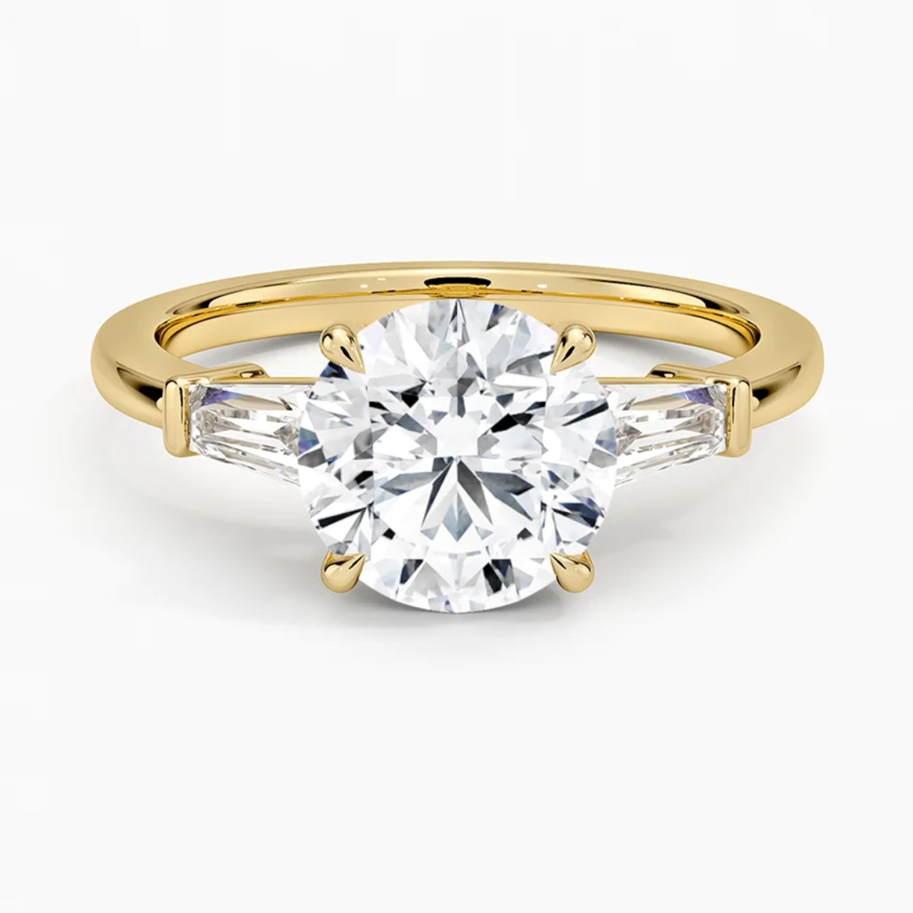 Legacy Round Three-Stone Ring
