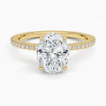 Lumina Pavé Oval Ring