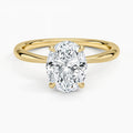 Iris Oval Solitaire Ring