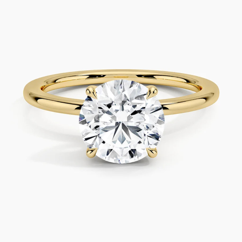 Classic Four-Prong Solitaire Ring
