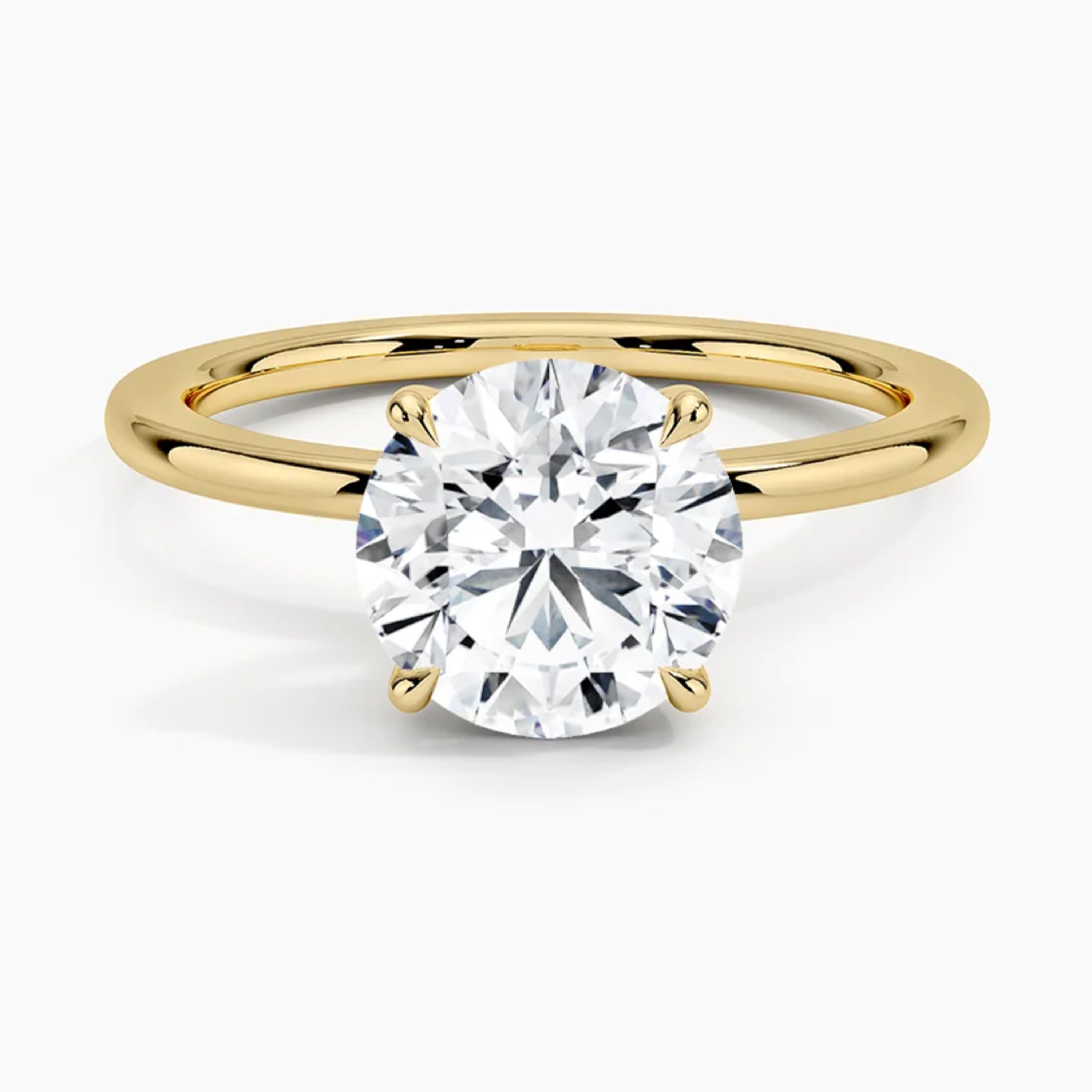 Classic Four-Prong Solitaire Ring