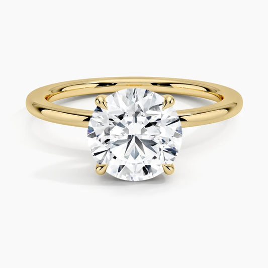 Classic Four-Prong Solitaire Ring