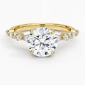 Ivy Hidden Halo Round Ring