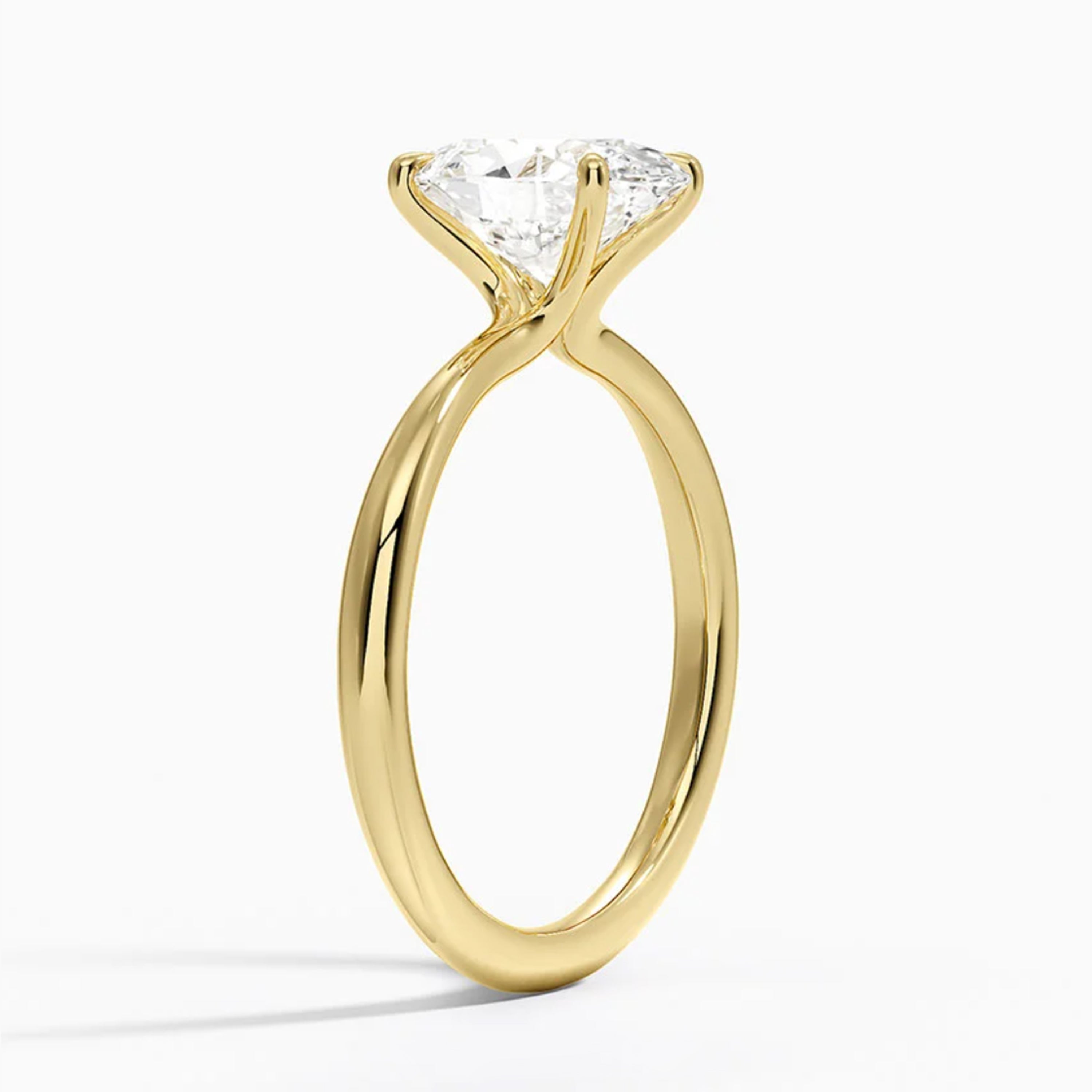 Iris Oval Solitaire Ring