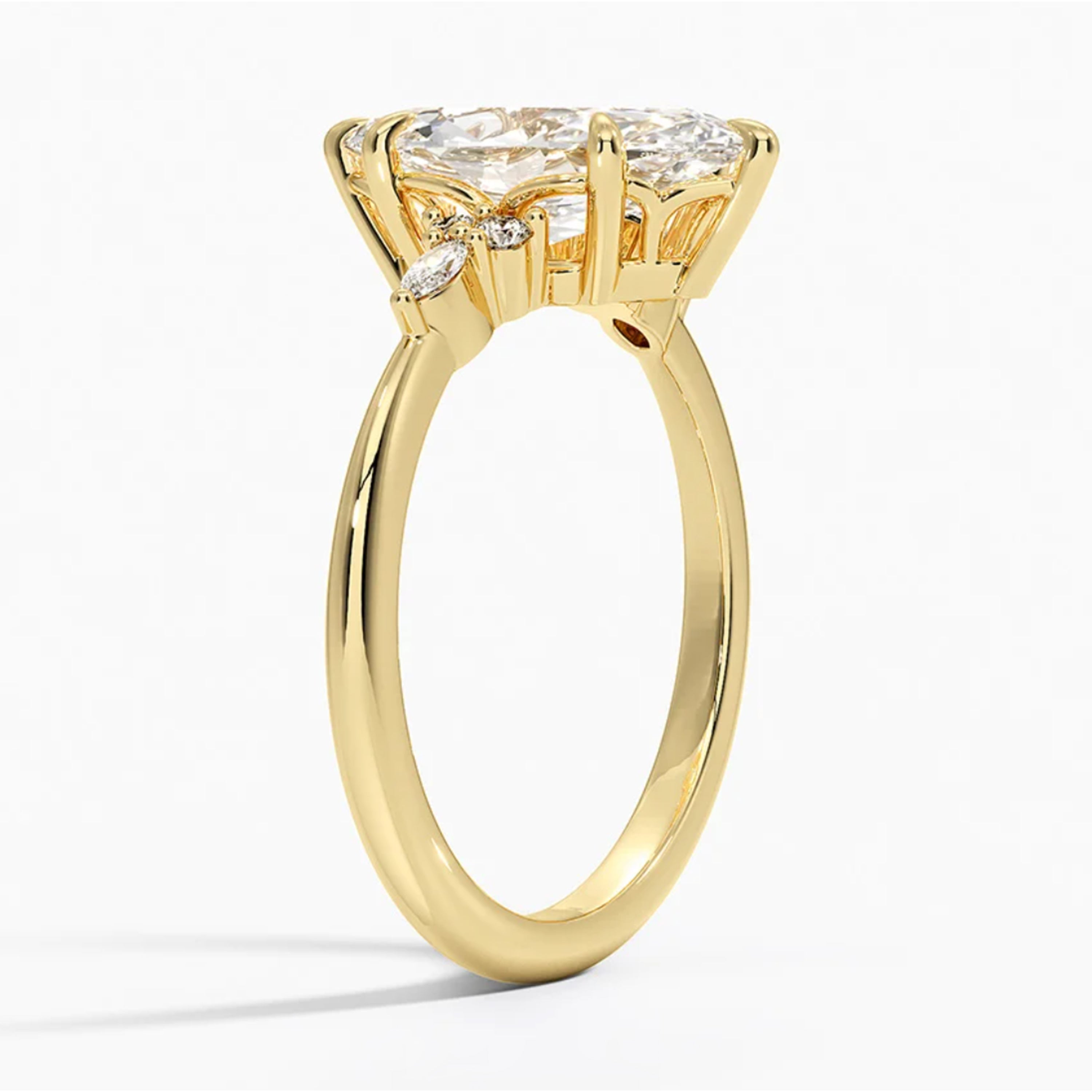Laurel Marquise Ring