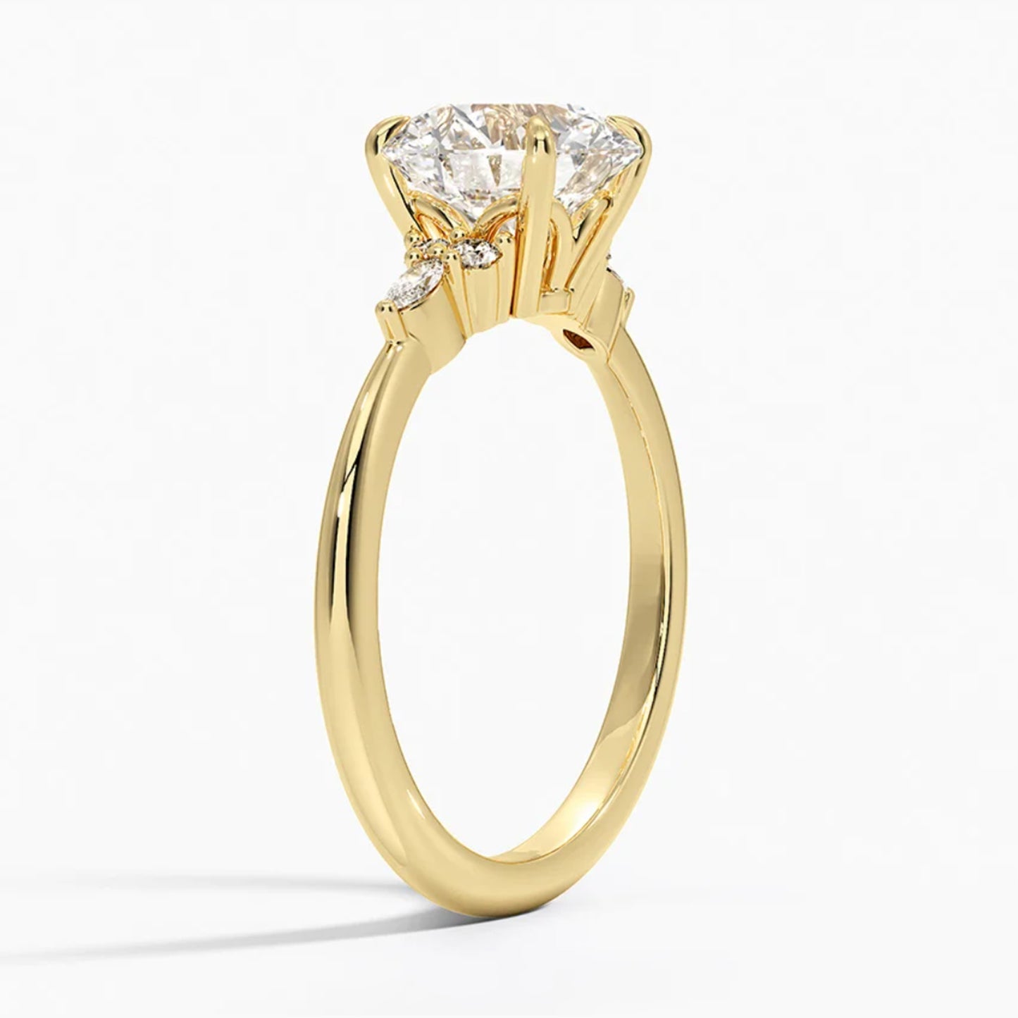 Laurel Round Ring