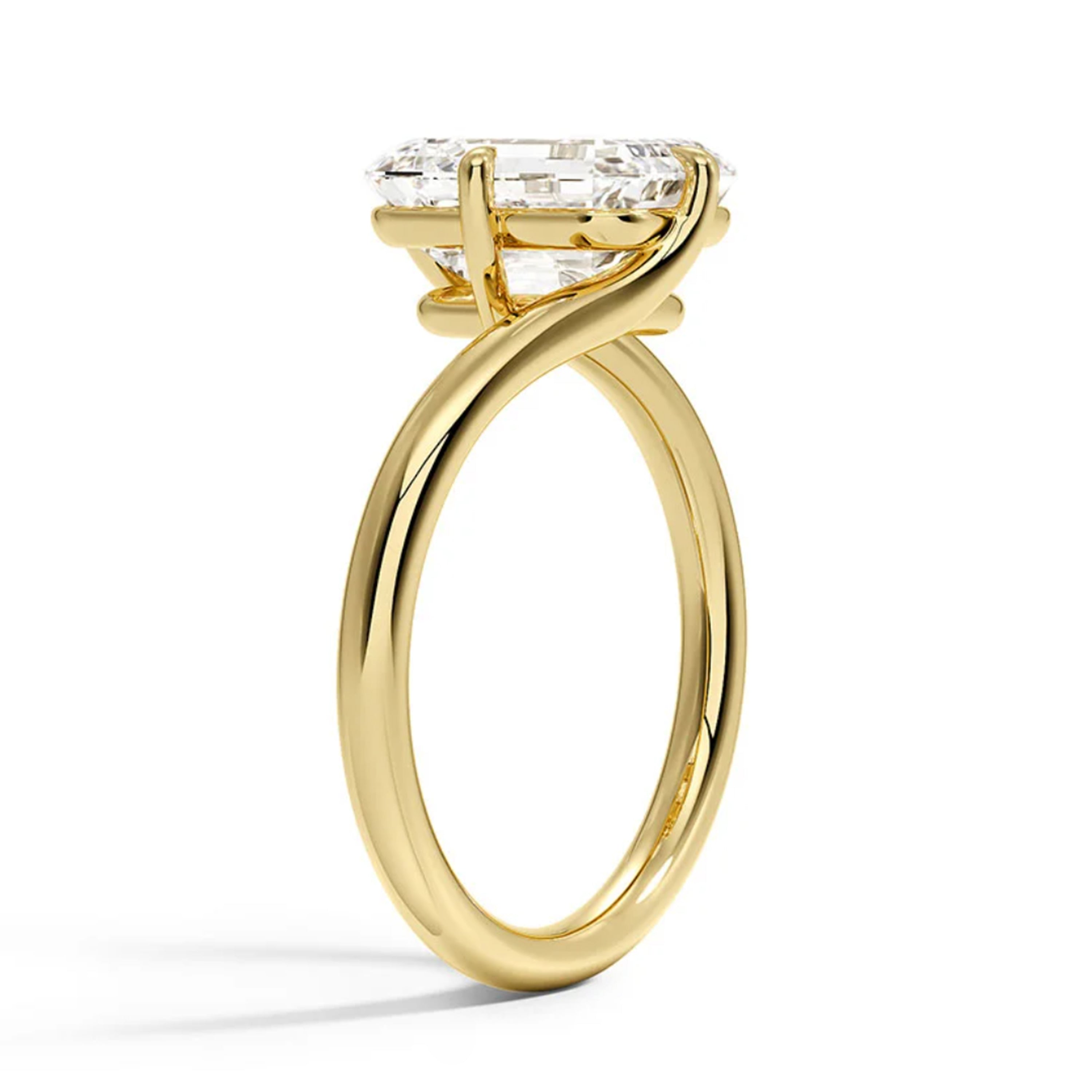 Embrace Oval Solitaire Ring