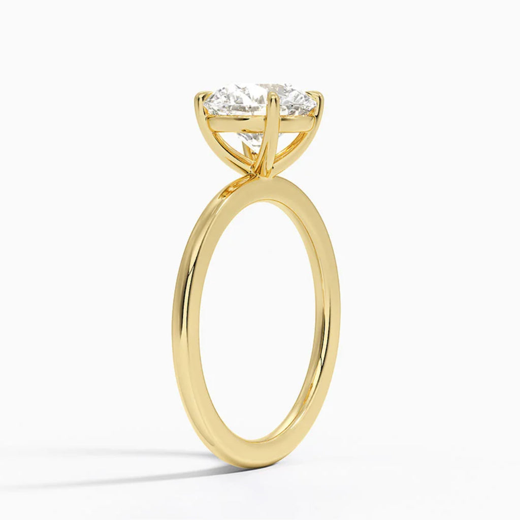 Classic Four-Prong Solitaire Ring