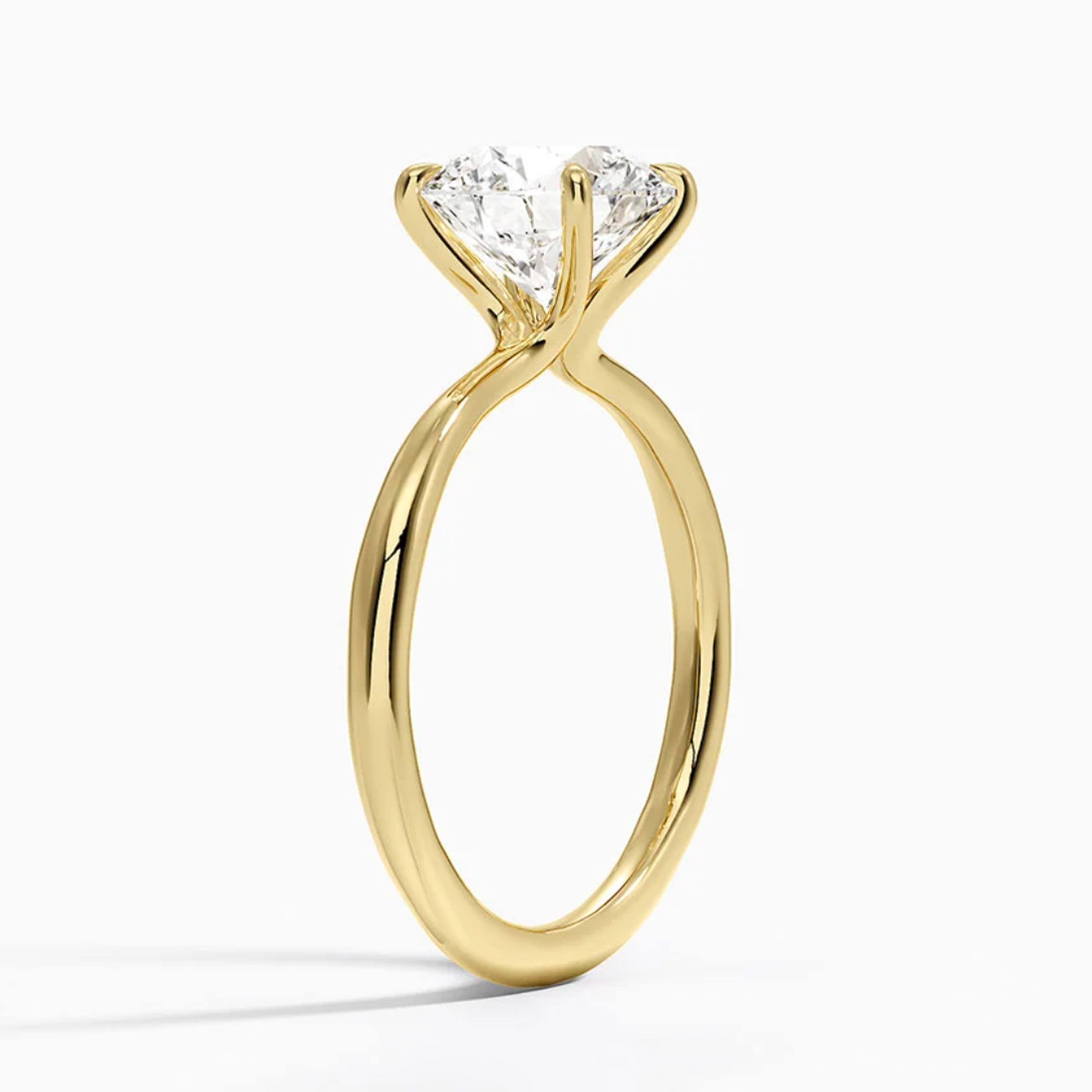 Iris Round Solitaire Ring