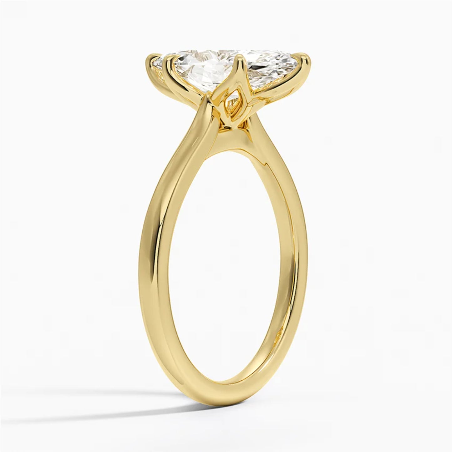 Flora Marquise Solitaire Ring
