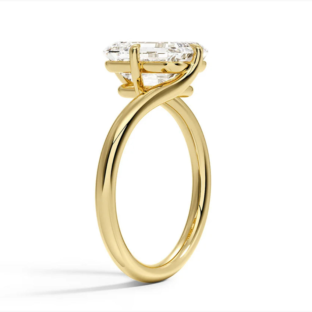 Embrace Round Solitaire Ring