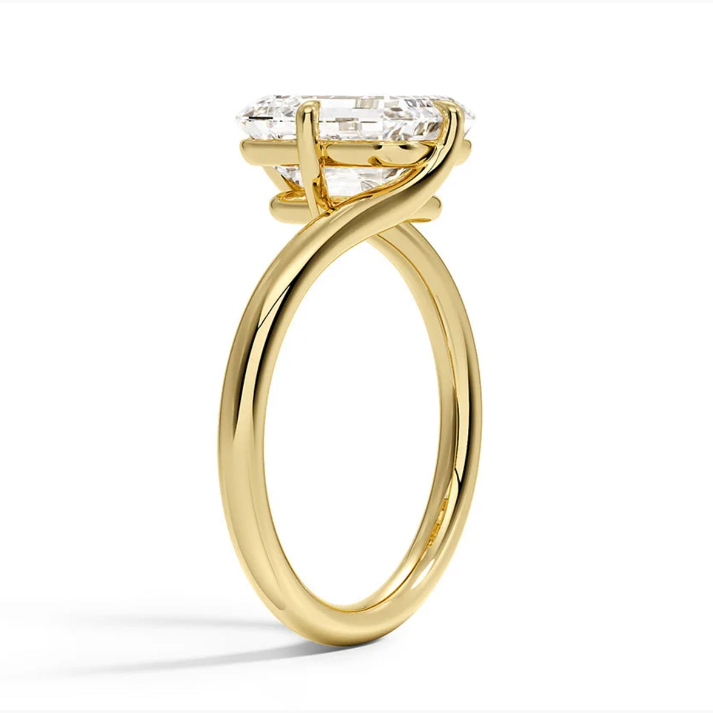 Embrace Round Solitaire Ring