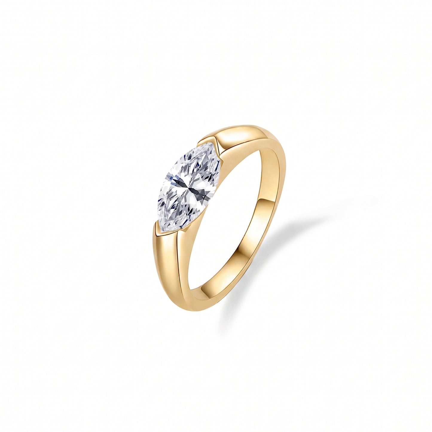 Vigil Marquise Solitaire Ring
