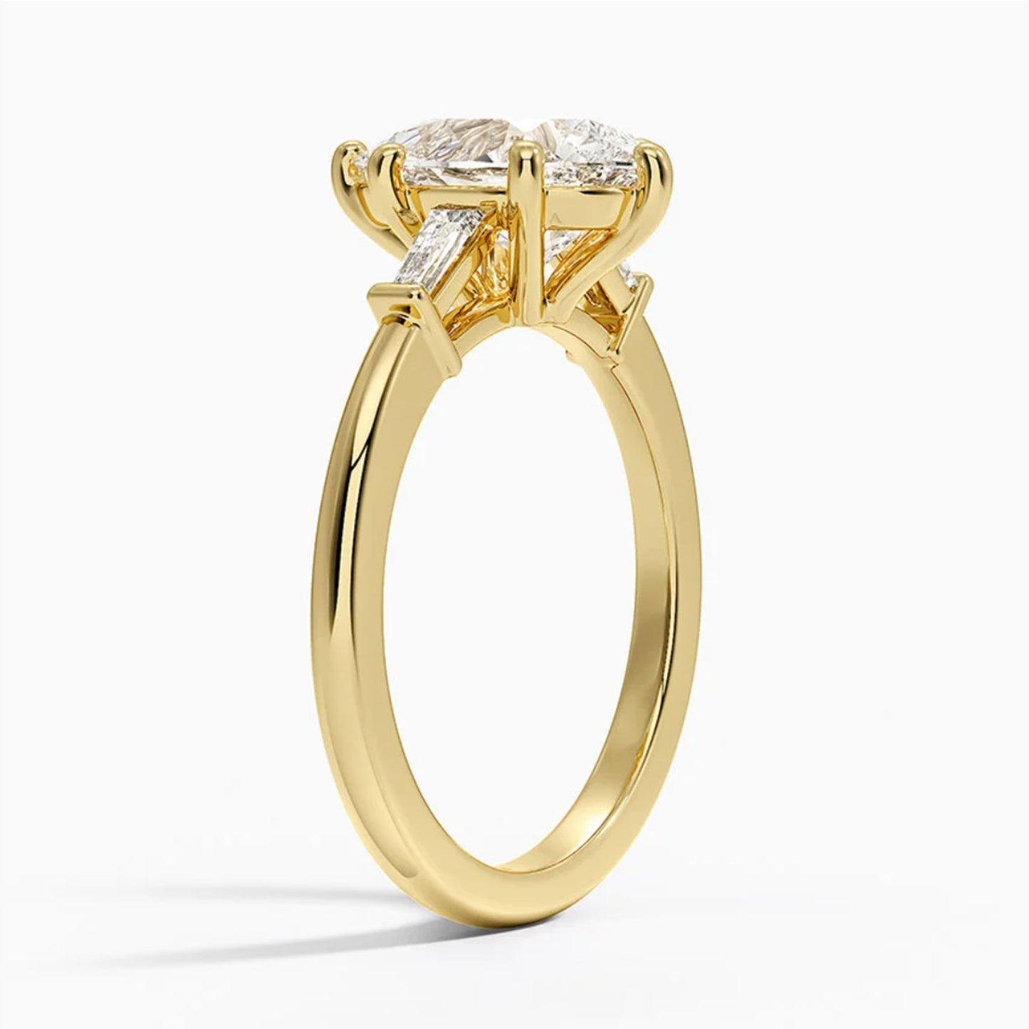 Legacy Pear Three-Stone Ring