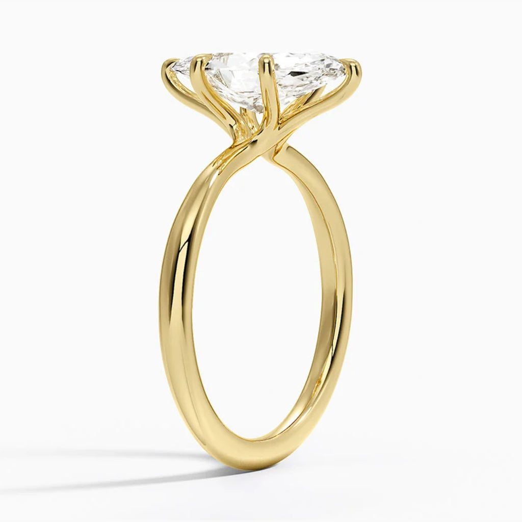 Iris Marquise Solitaire Ring