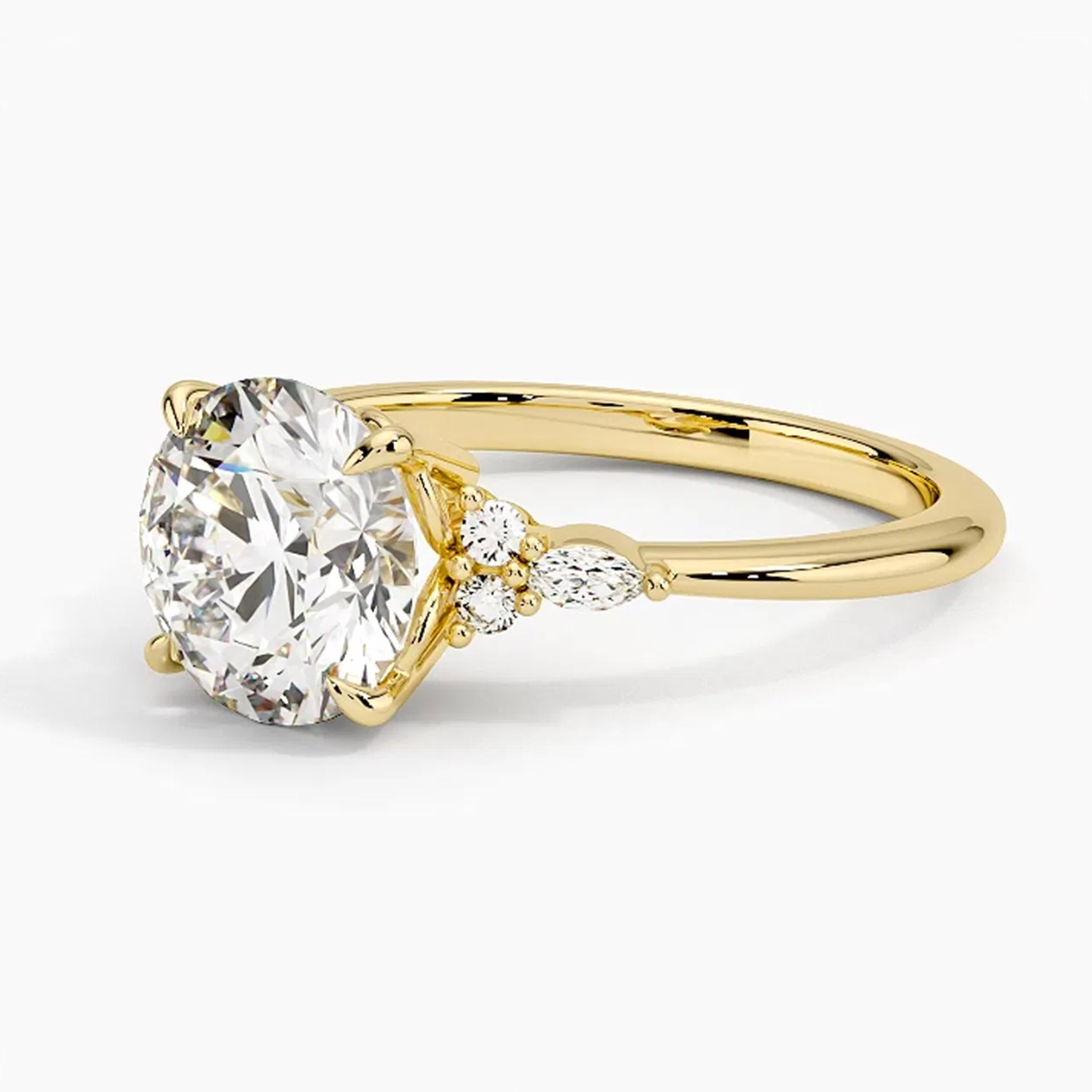 Laurel Round Ring