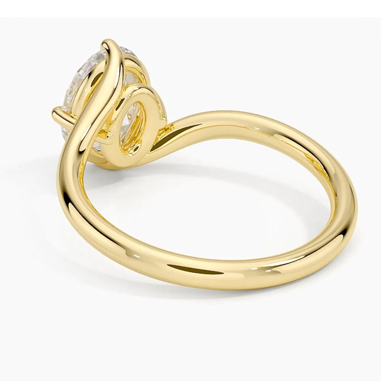 Embrace Oval Solitaire Ring
