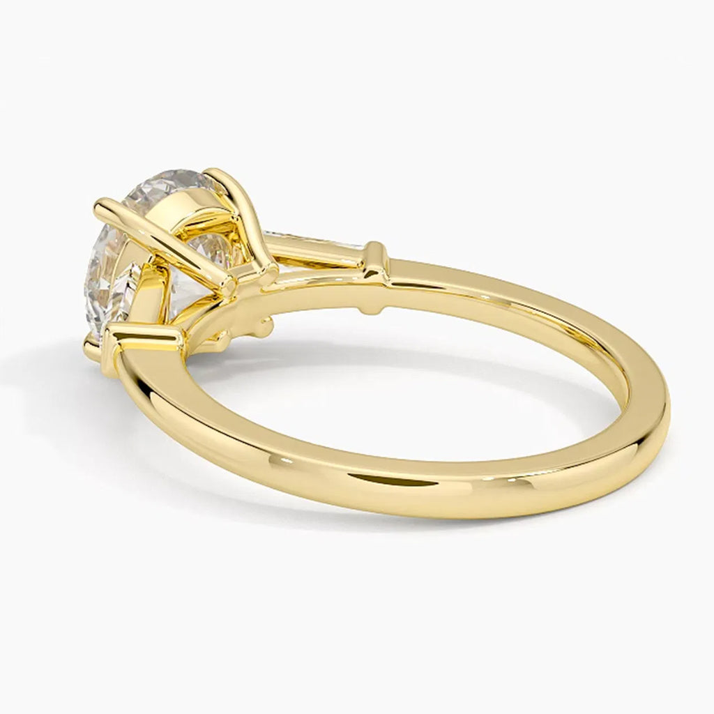 Legacy Round Three-Stone Ring