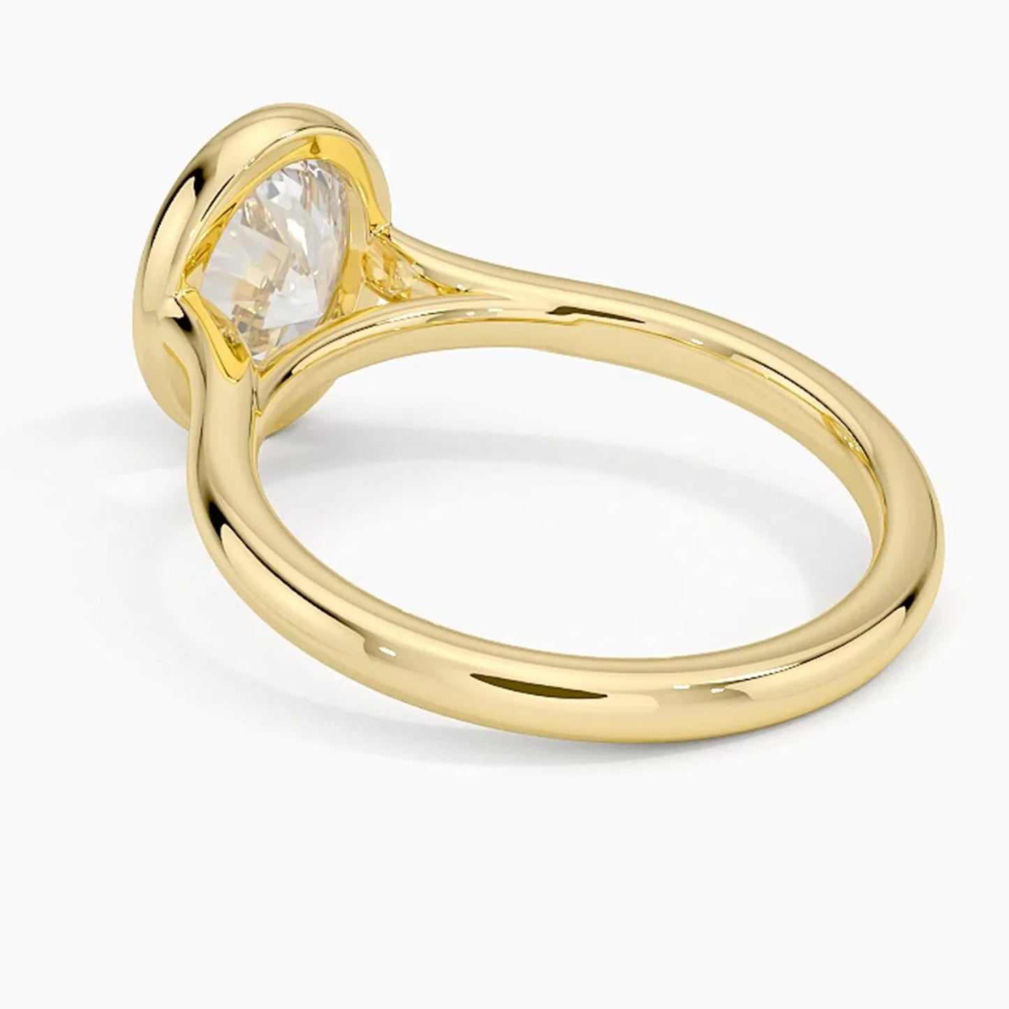 Luna Oval Solitaire Ring
