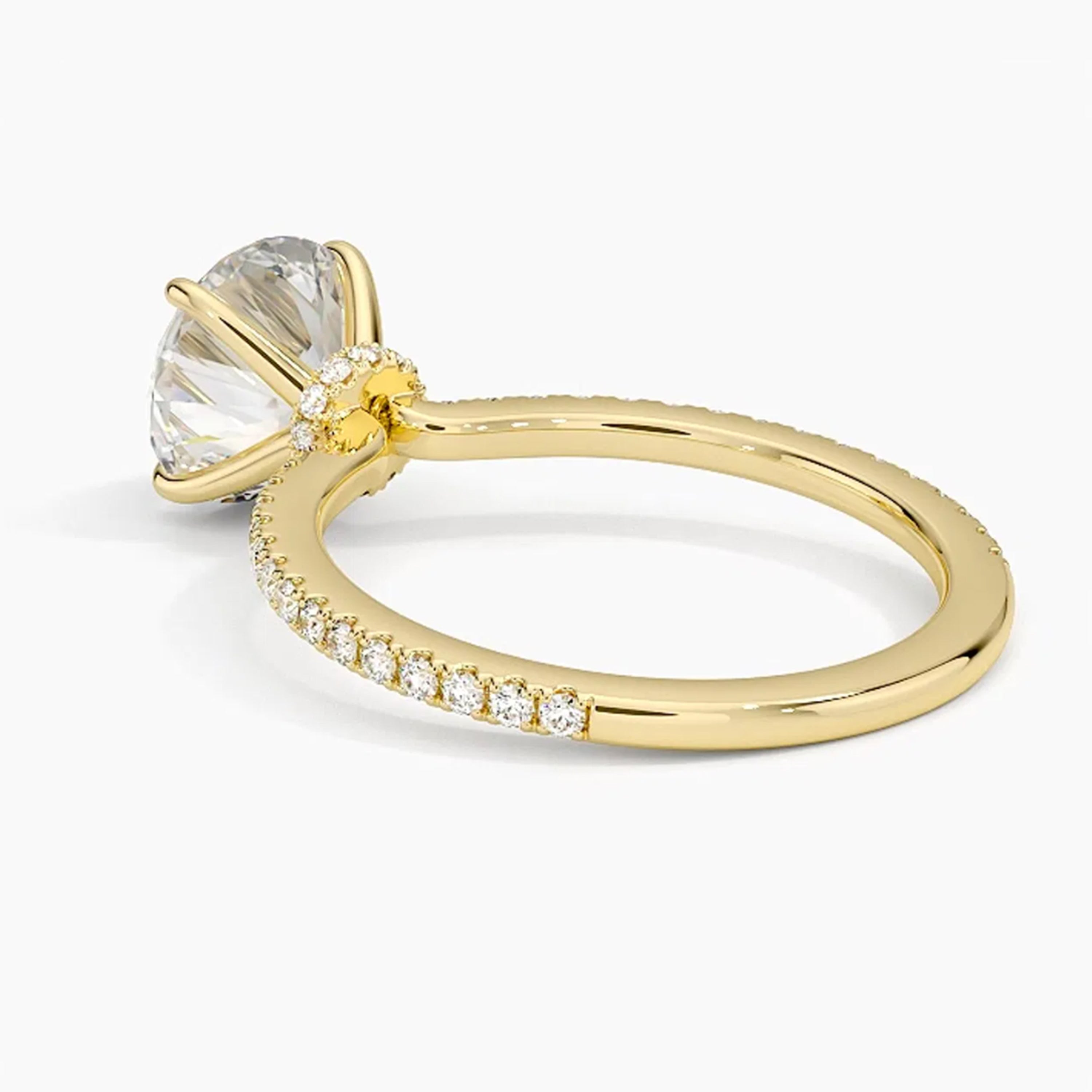 Lumina Pavé Round Ring