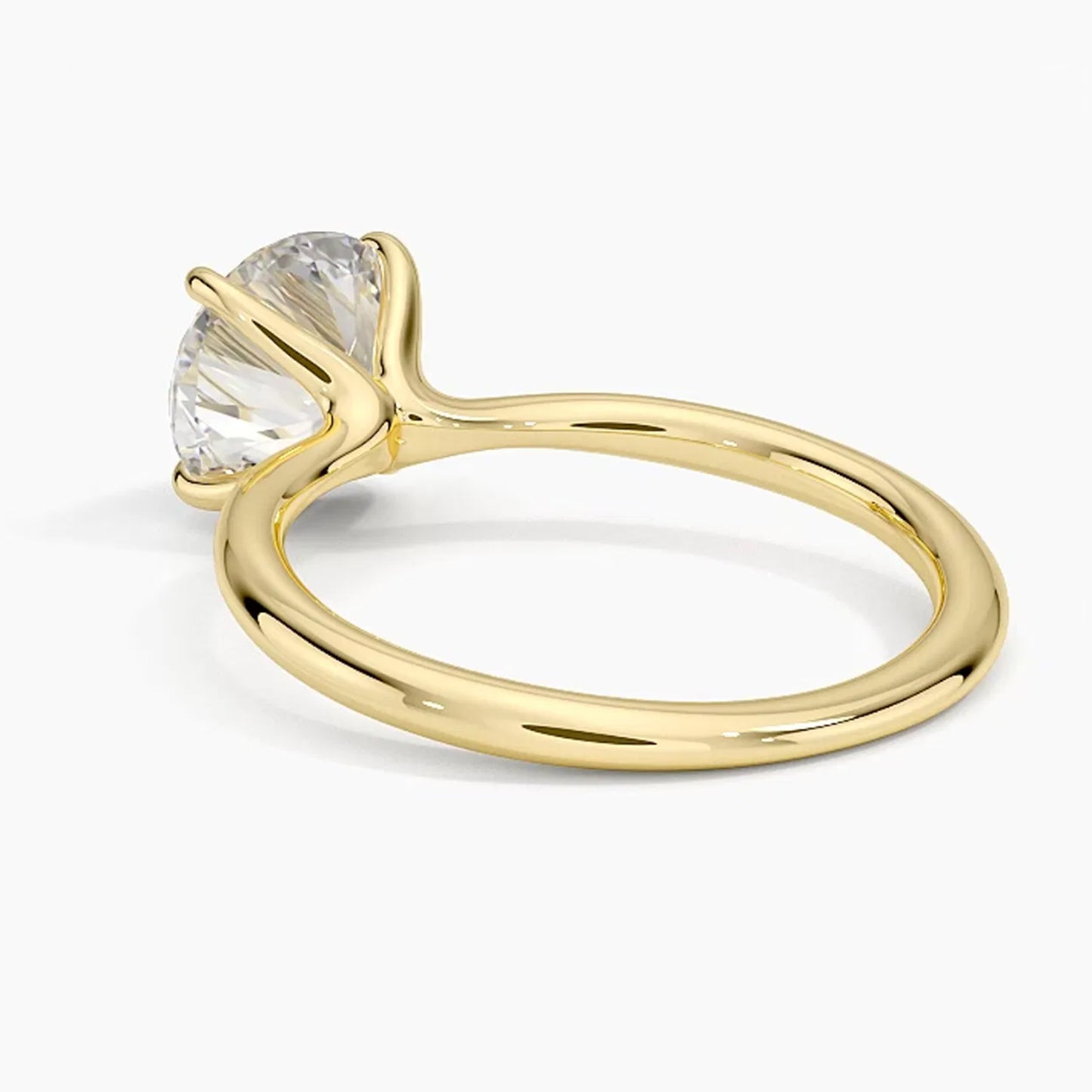 Iris Round Solitaire Ring