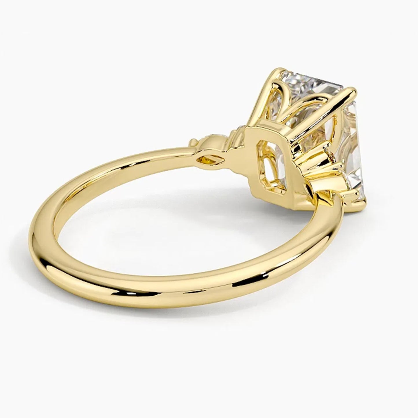 Laurel Emerald Ring
