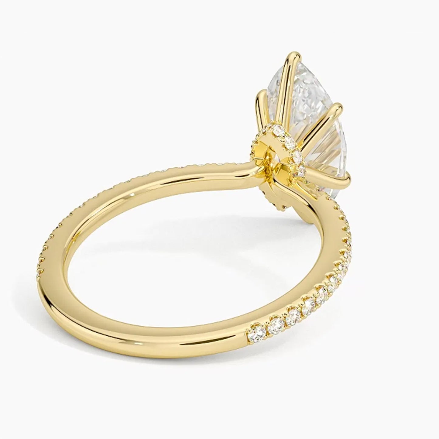 Lumina Pavé Marquise Ring