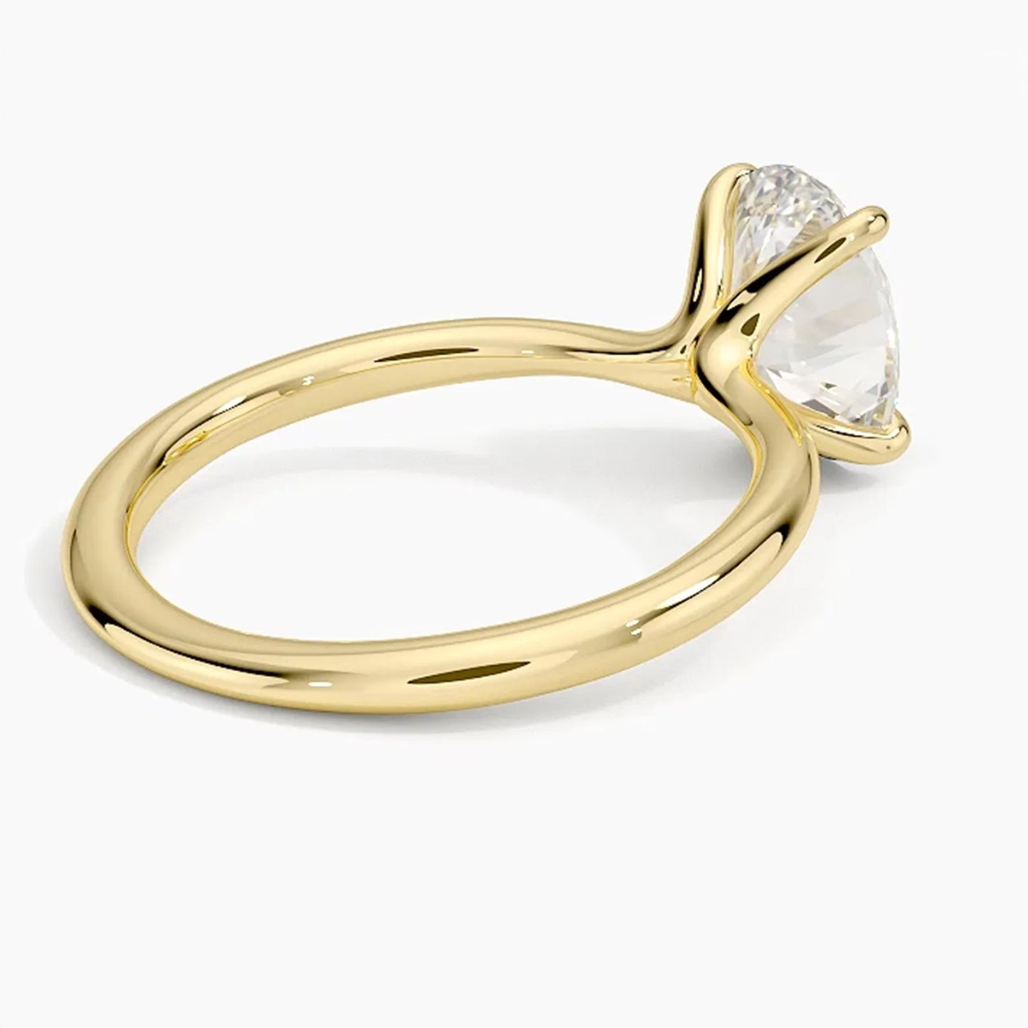 Iris Oval Solitaire Ring