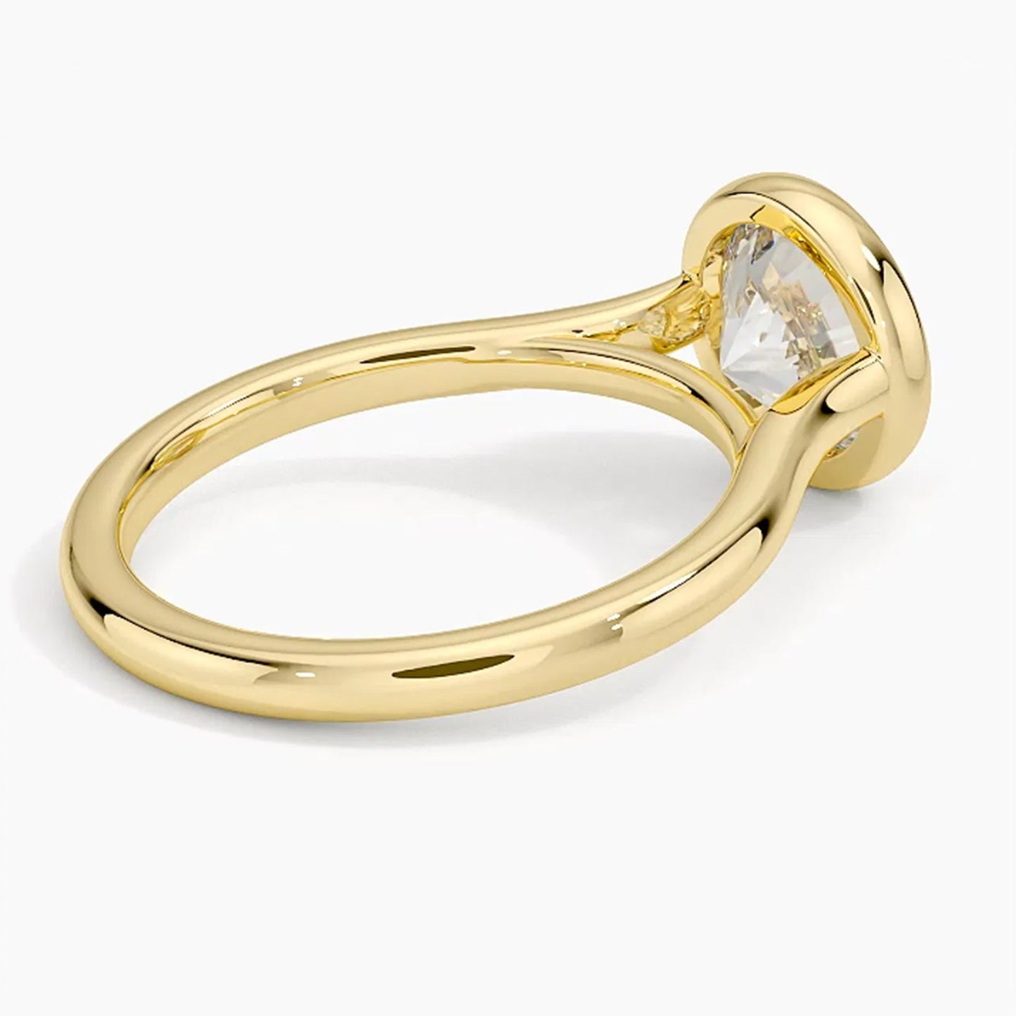 Luna Round Solitaire Ring