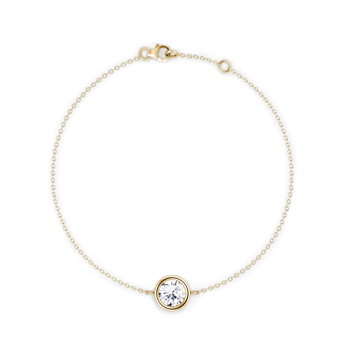 Bezel Solitaire Bracelet