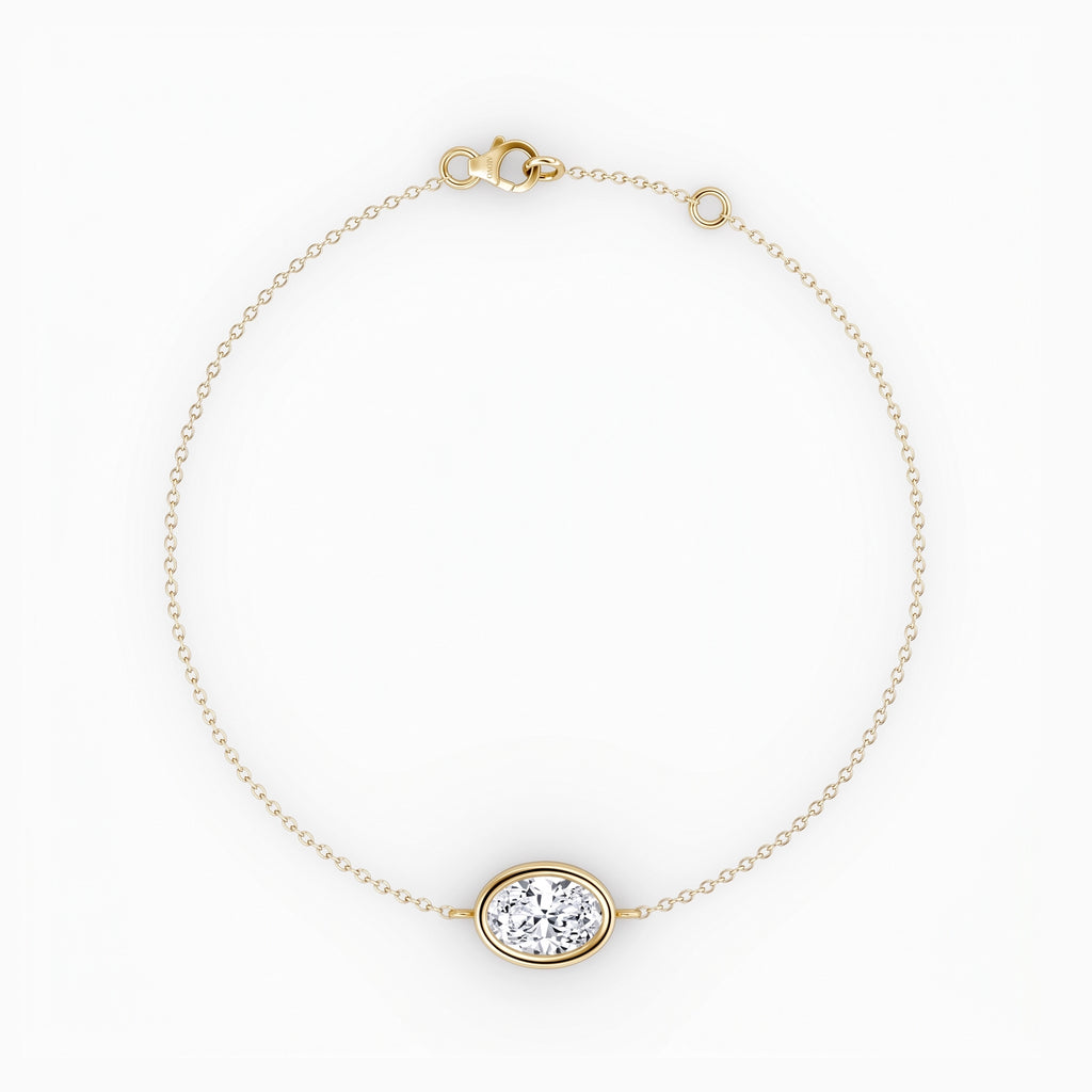Bezel Solitaire Bracelet