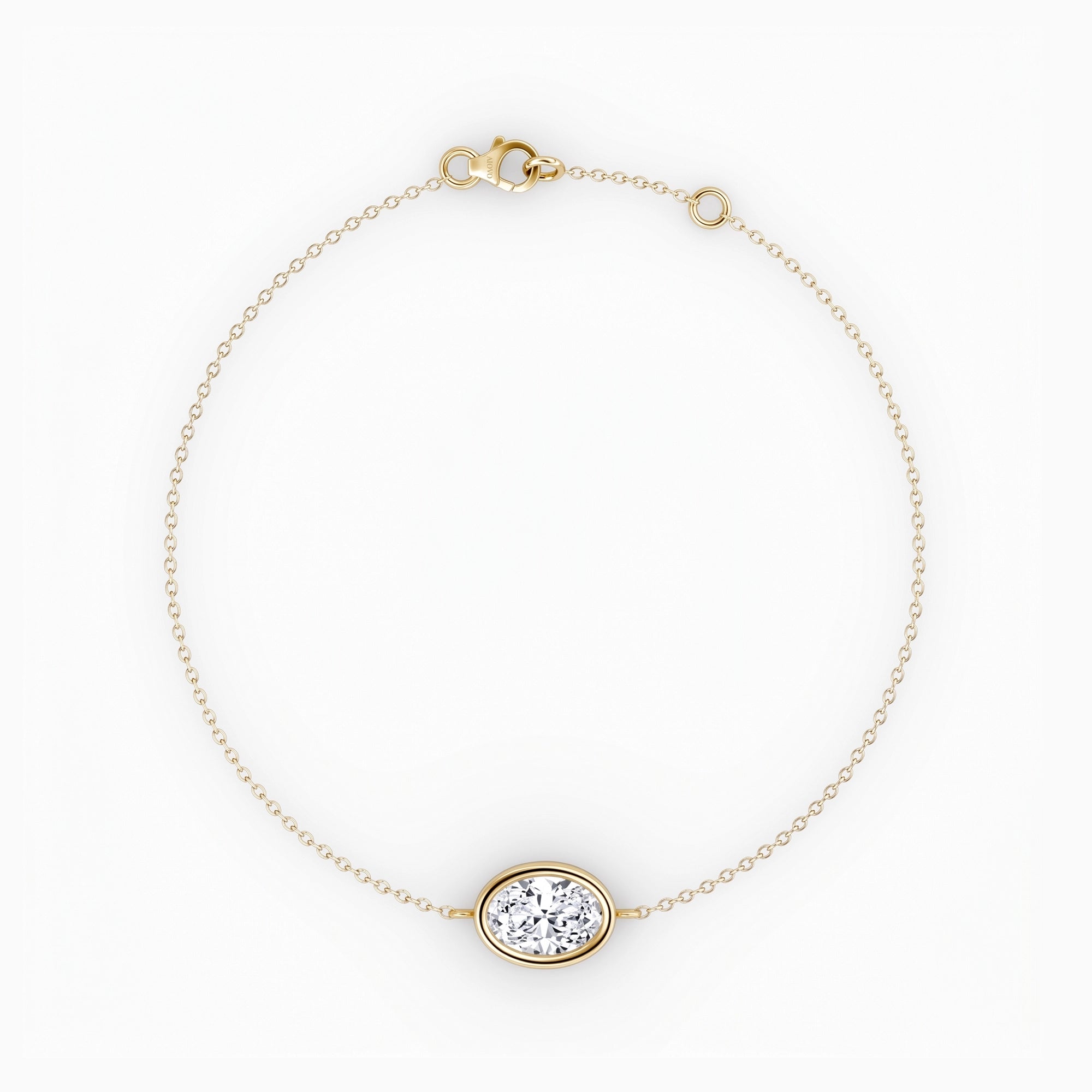 Bezel Solitaire Bracelet