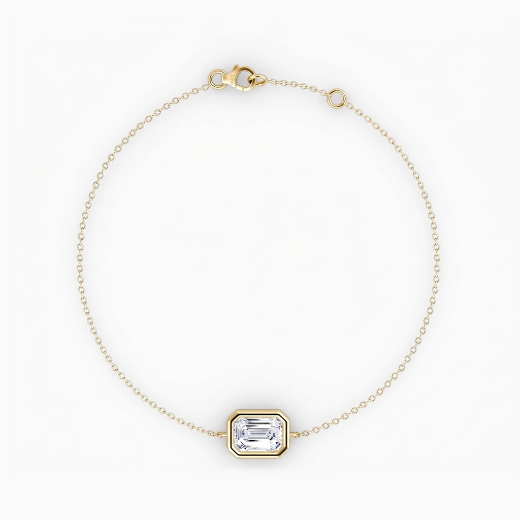 Bezel Solitaire Bracelet
