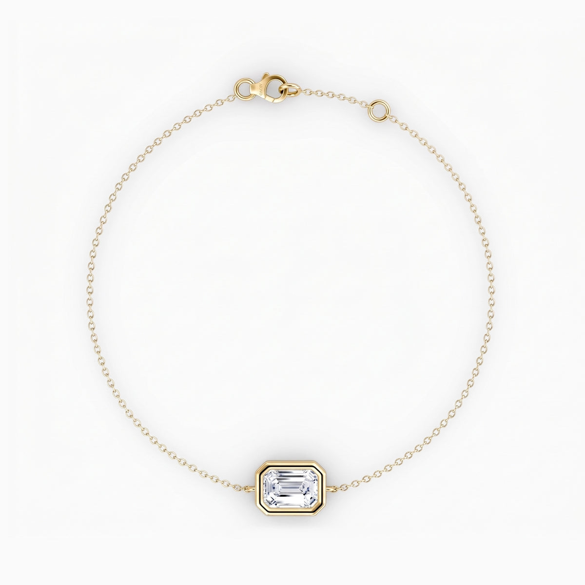 Bezel Solitaire Bracelet