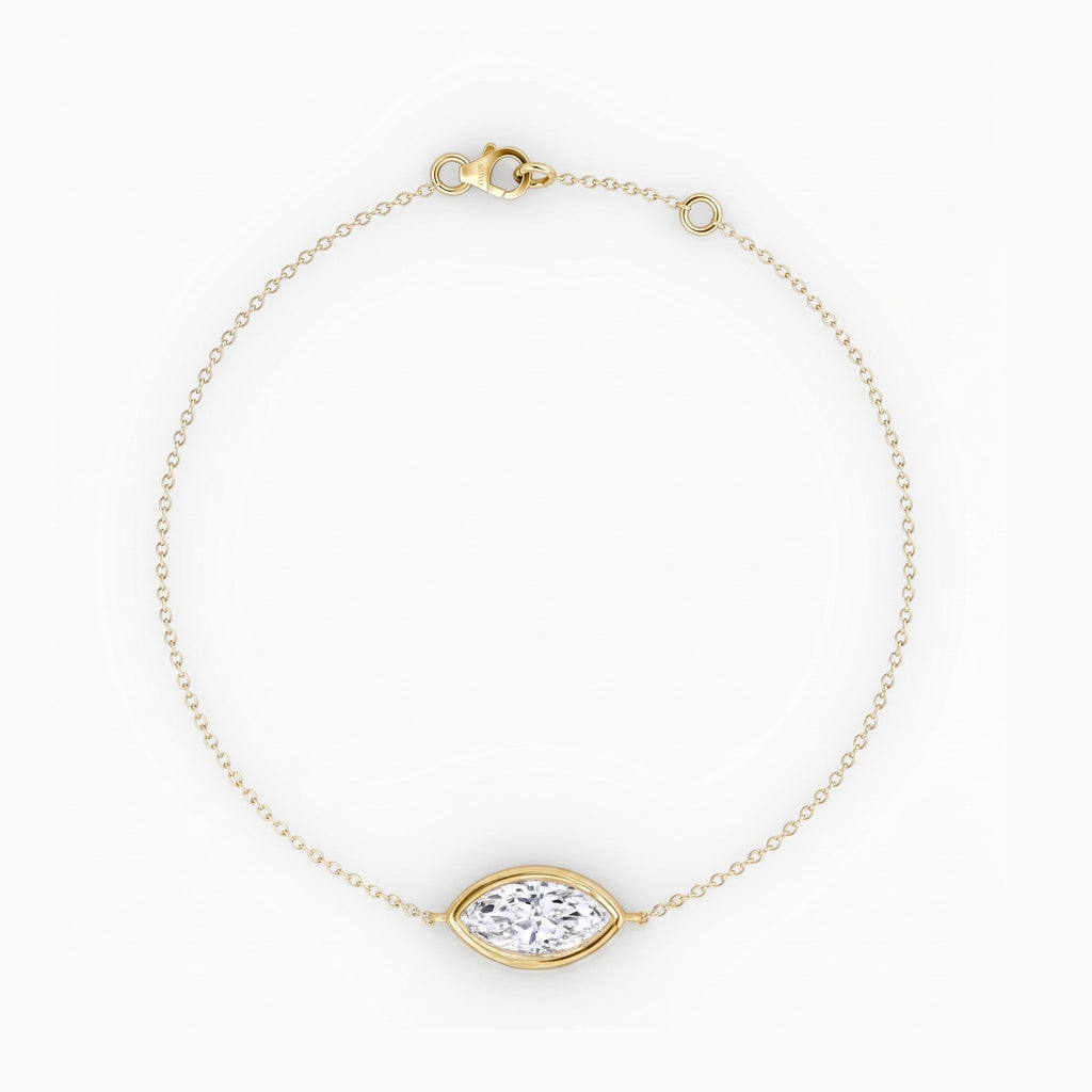 Bezel Solitaire Bracelet