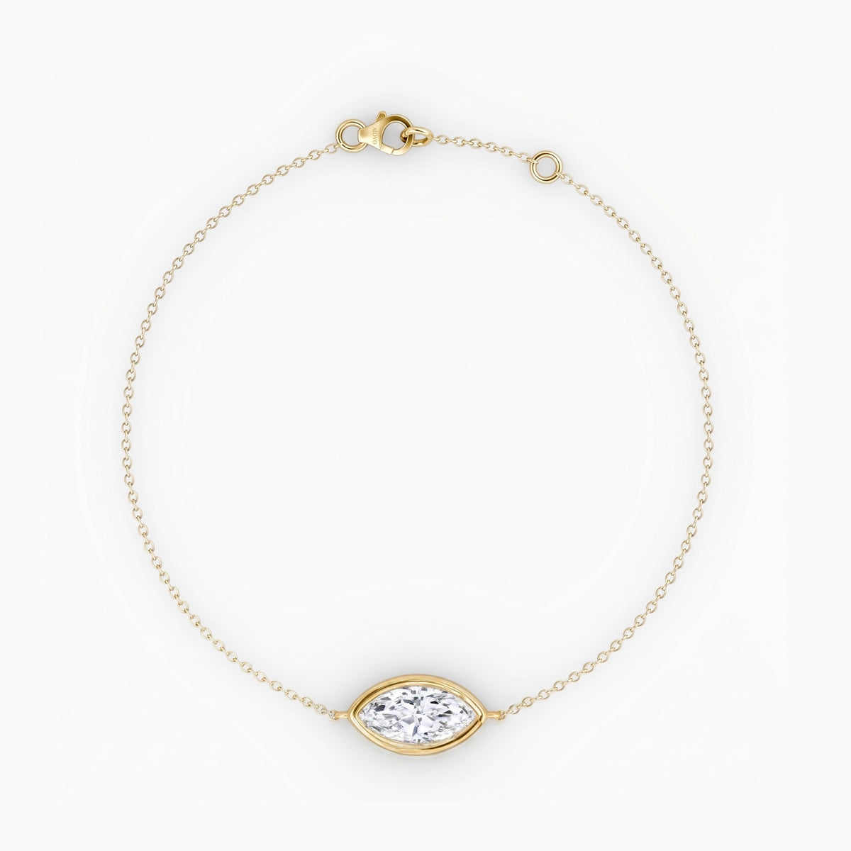 Bezel Solitaire Bracelet